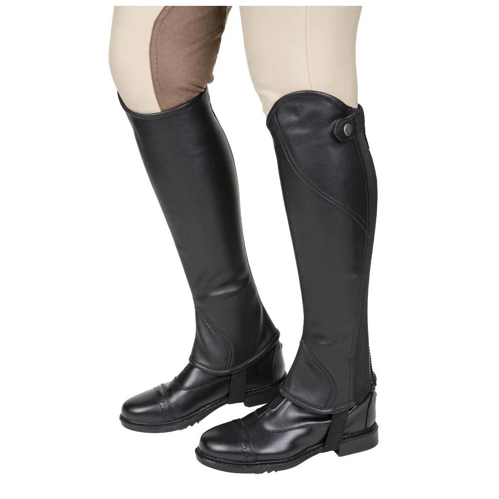 TuffRider Ladies Belmont Plus Leather Half Chaps