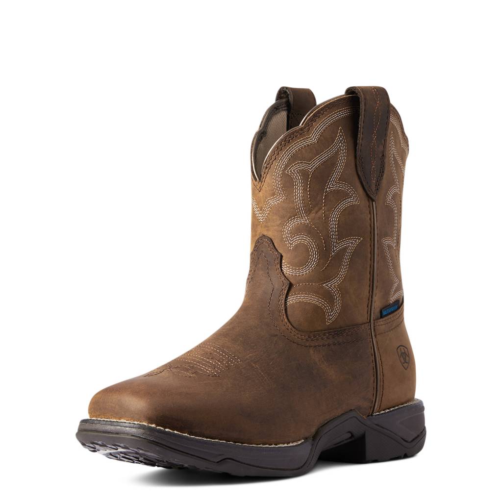 Ariat Ladies Anthem Shortie II Waterproof Western Boots