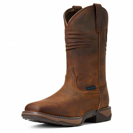 Ariat Ladies Anthem Patriot Waterproof Western Boots