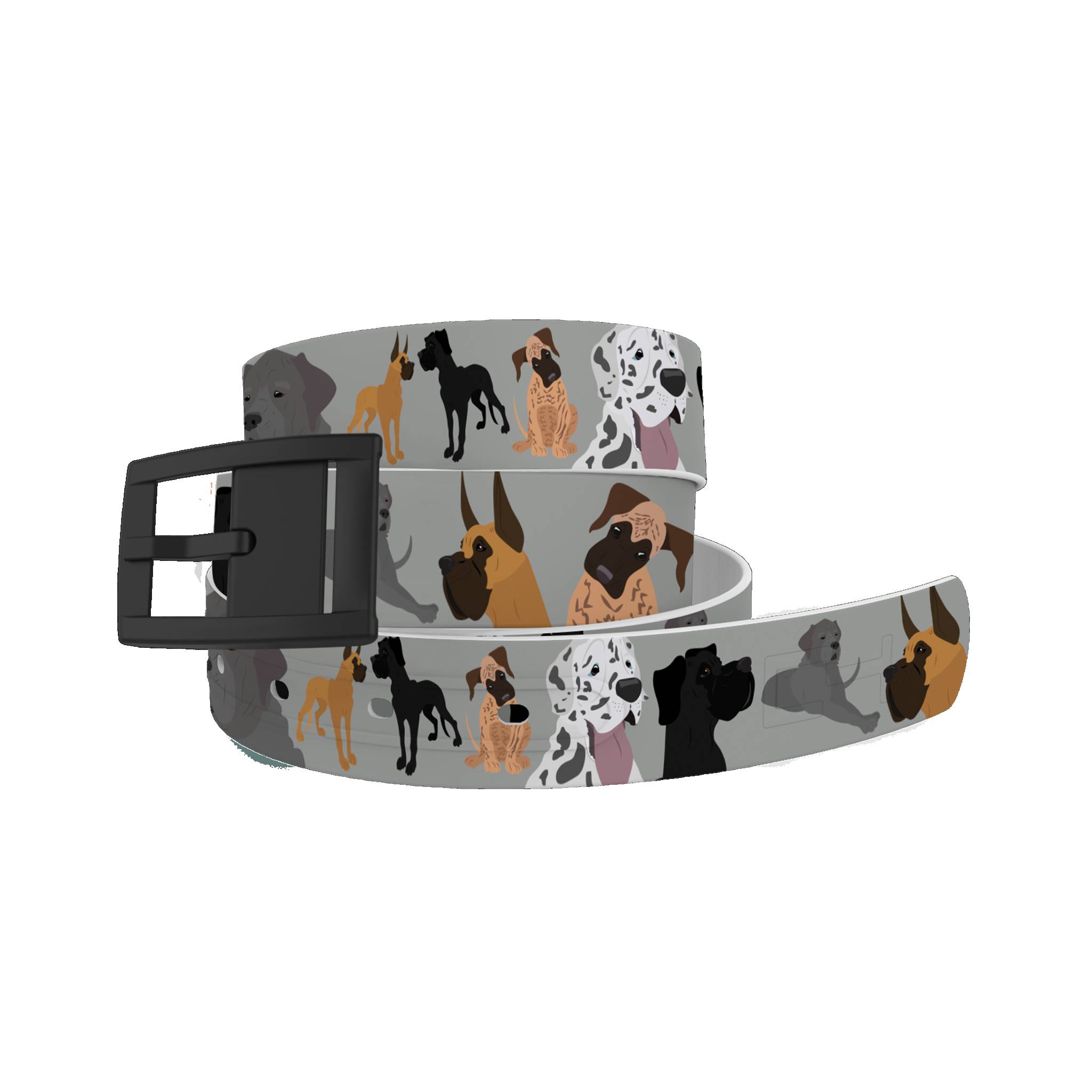 C4 Belt Great Dane Belt with Black Buckle Combo