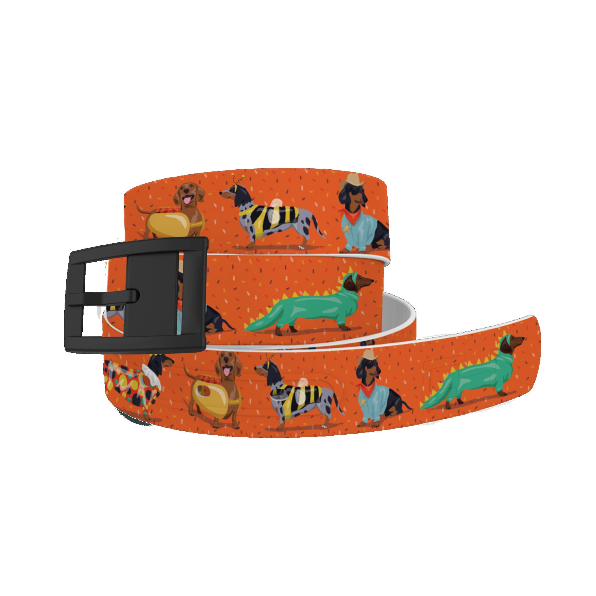 4-119377 C4 Belt Halloweenies Belt with Black Buckle sku 4-119377