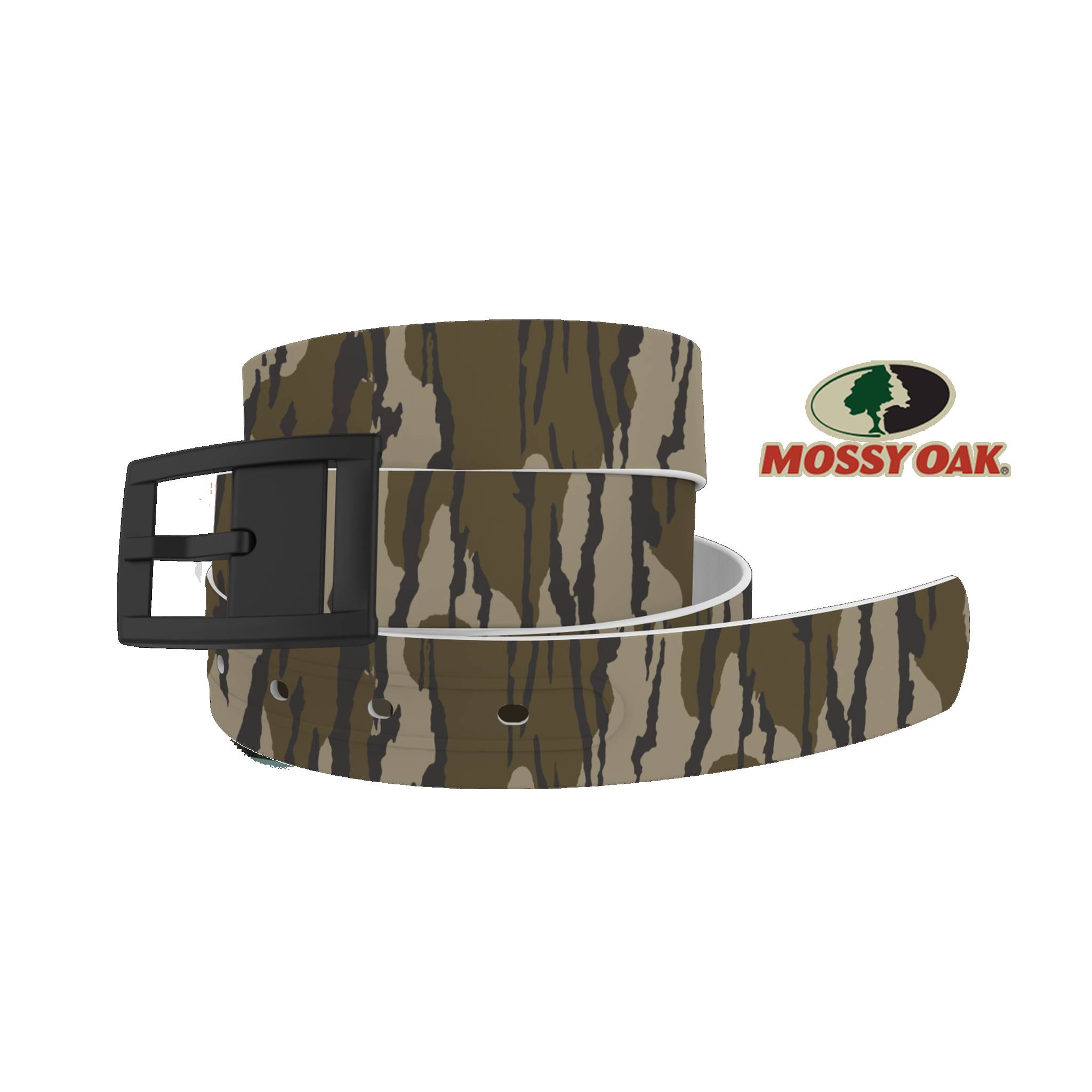 C4 Belt Mossy Oak - Bottomland Belt with Black Buckle Combo