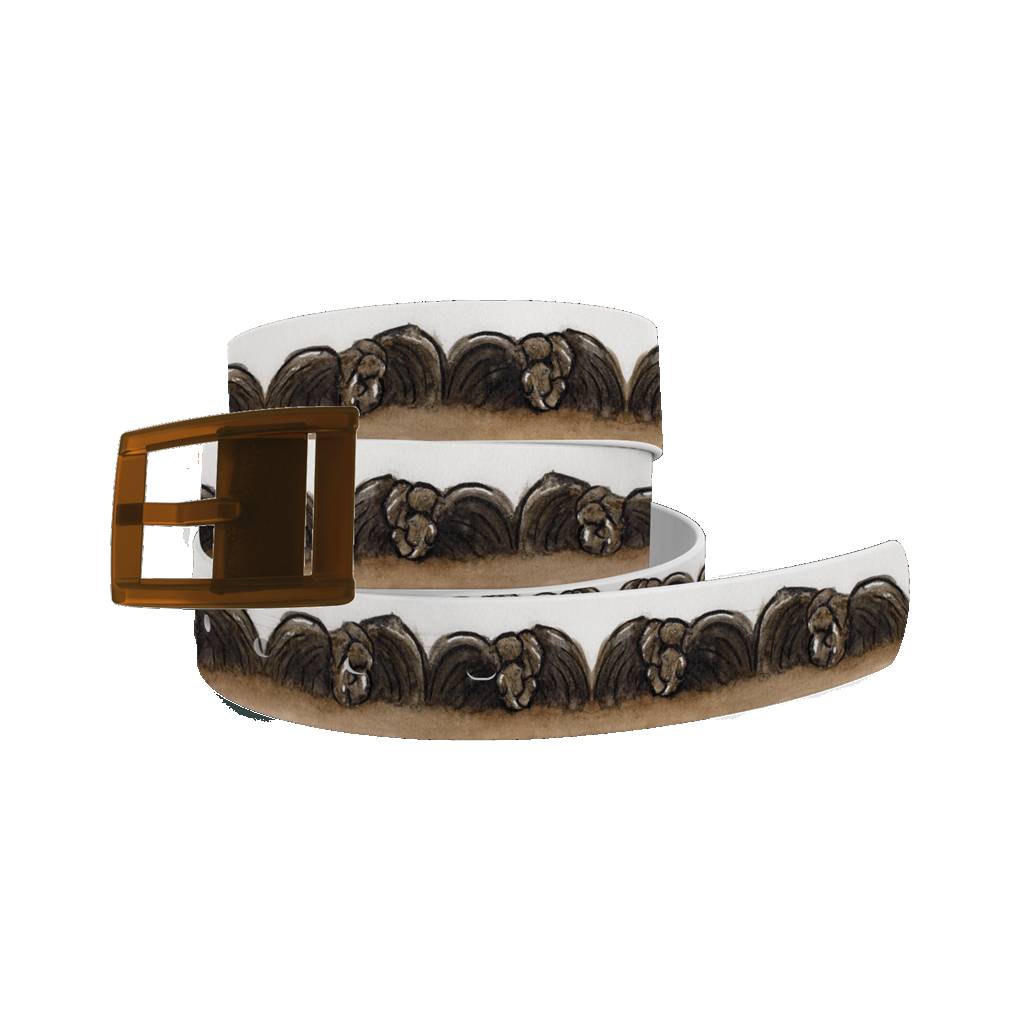 4-119212 C4 Belt Decidedly Equestrian Button Braid Belt wit sku 4-119212