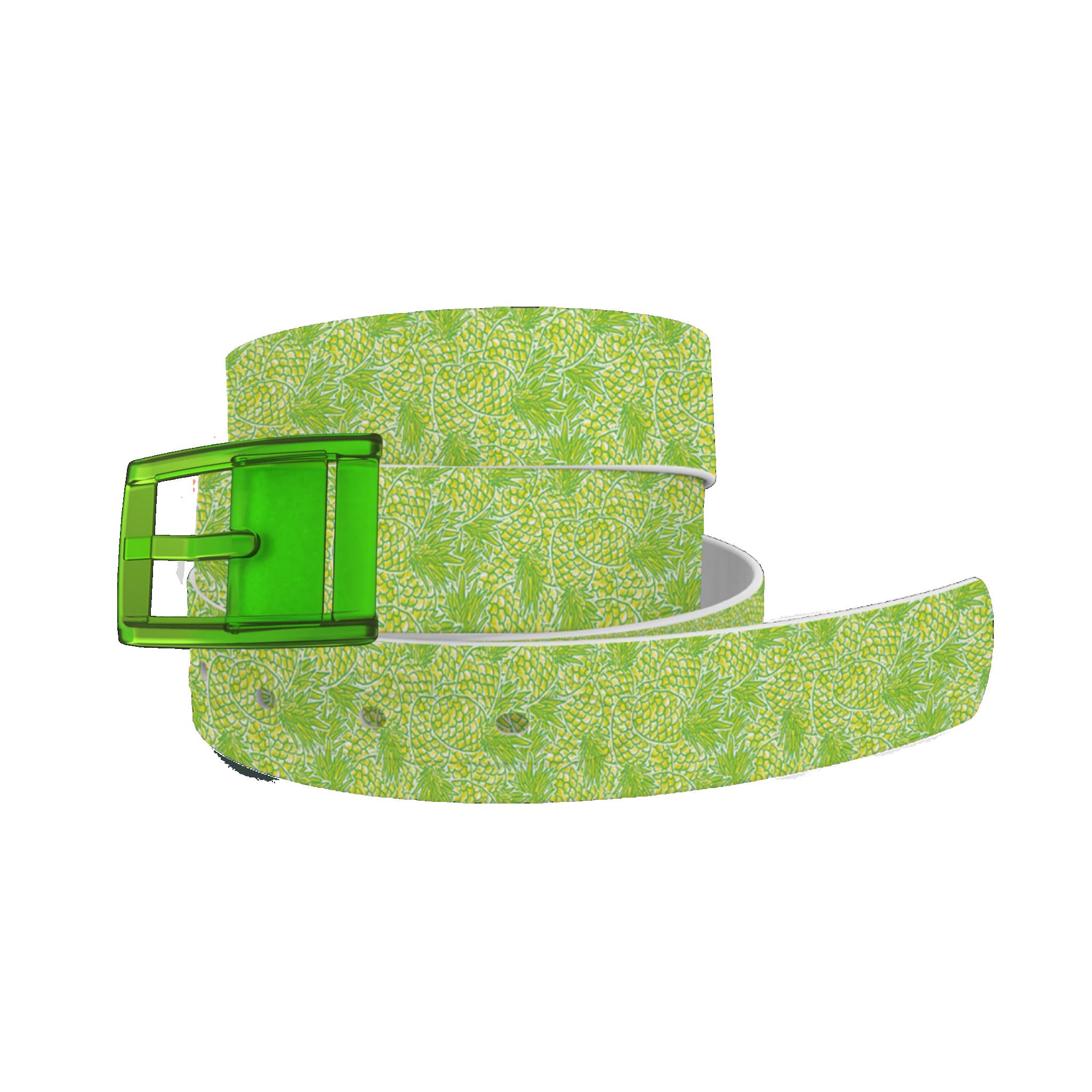 4-119267 C4 Belt Pineapples Belt with Green Buckle sku 4-119267