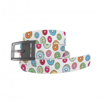 C4 Belt Donuts Belt with Grey Buckle Combo