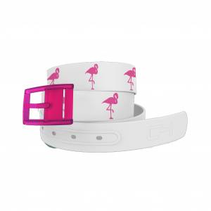 C4 Belt ETA Big Flamingos Belt with Hot Pink Buckle Combo