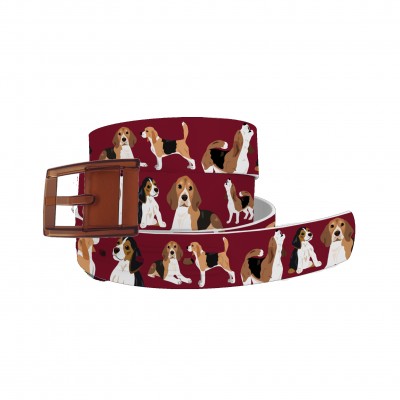 C4 Belt Beagles Belt with Khaki Buckle Combo