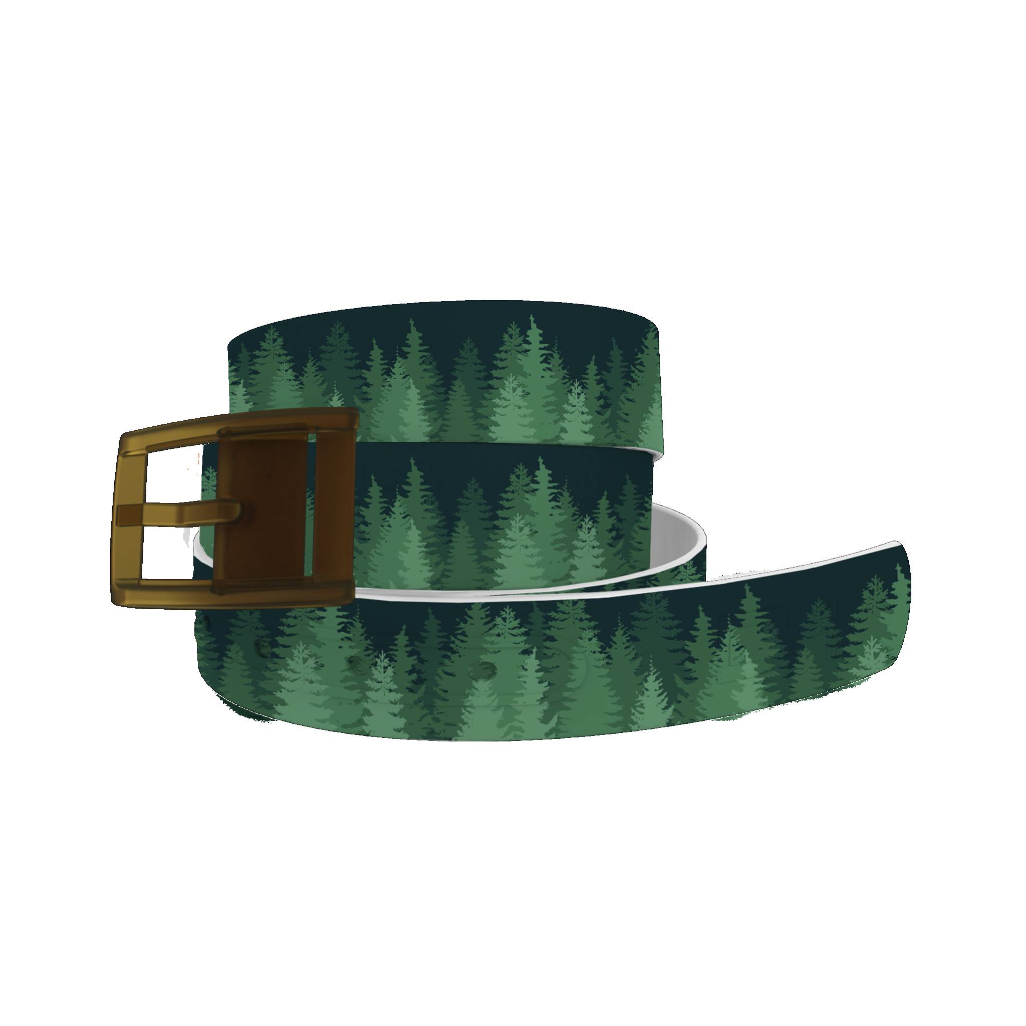 4-119113 C4 Belt Pine Trees Belt with Olive Buckle Combo sku 4-119113