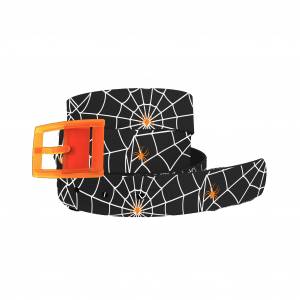C4 Belt Spiderwebs Belt with Orange Buckle Combo