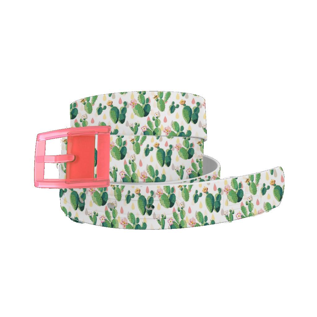 C4 Belt Cacti Belt with Pink Buckle Combo