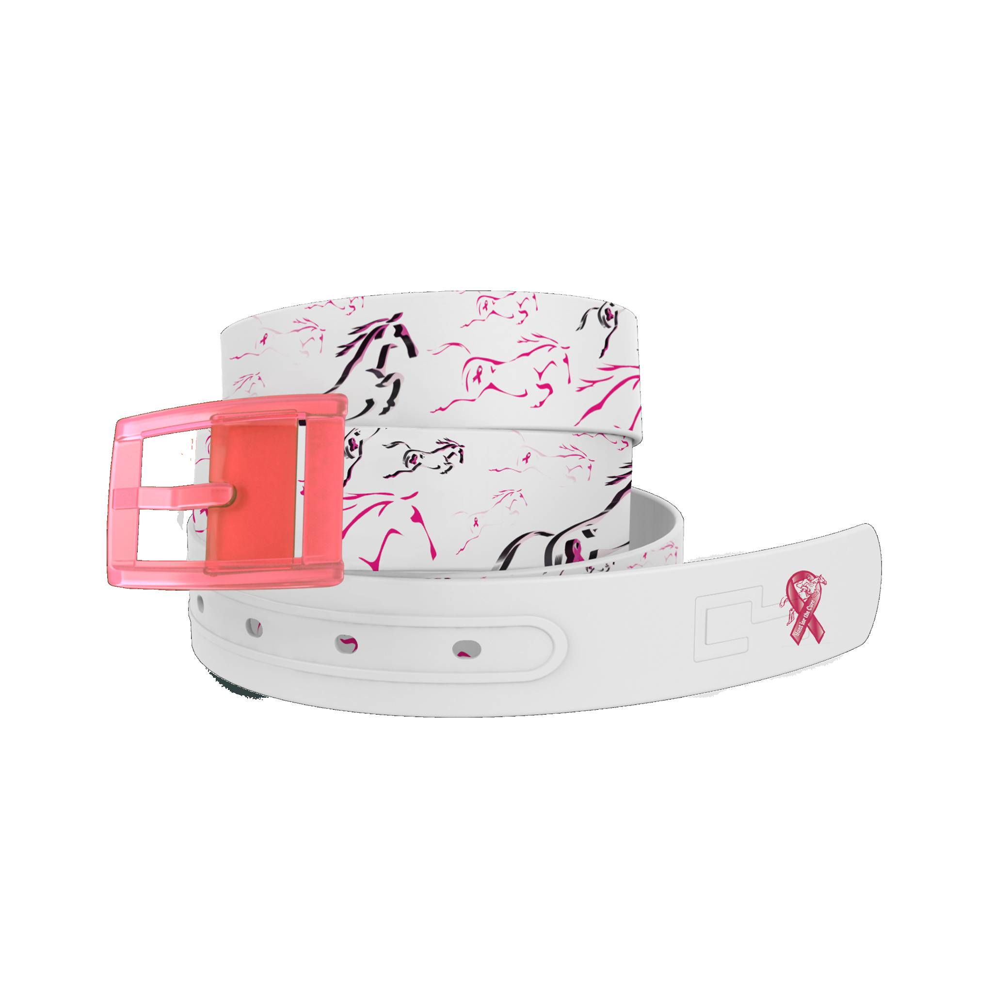 C4 Belt Hunt for the Cure Herd Belt with Pink Buckle Combo