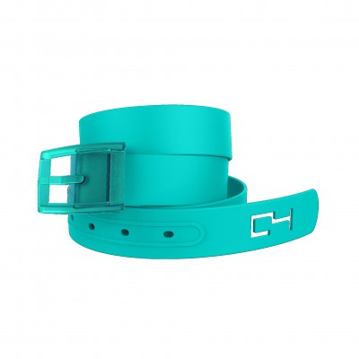 C4 Belt Classic Tuquoise Belt with Turquoise Buckle Combo