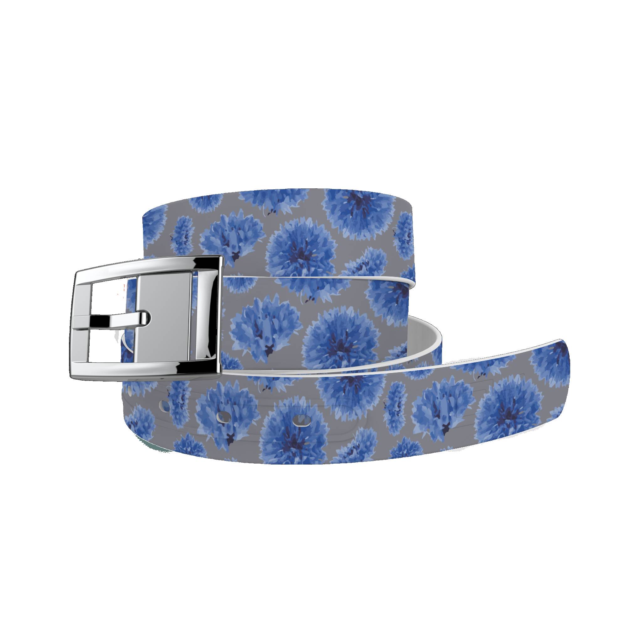 C4 Belt Cornflower Belt with Silver Chrome Buckle