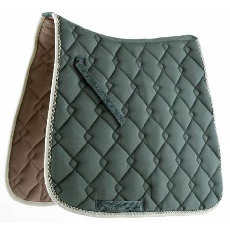 Ecole by Roma Dressage Double Diamond Quilt Saddle Pad