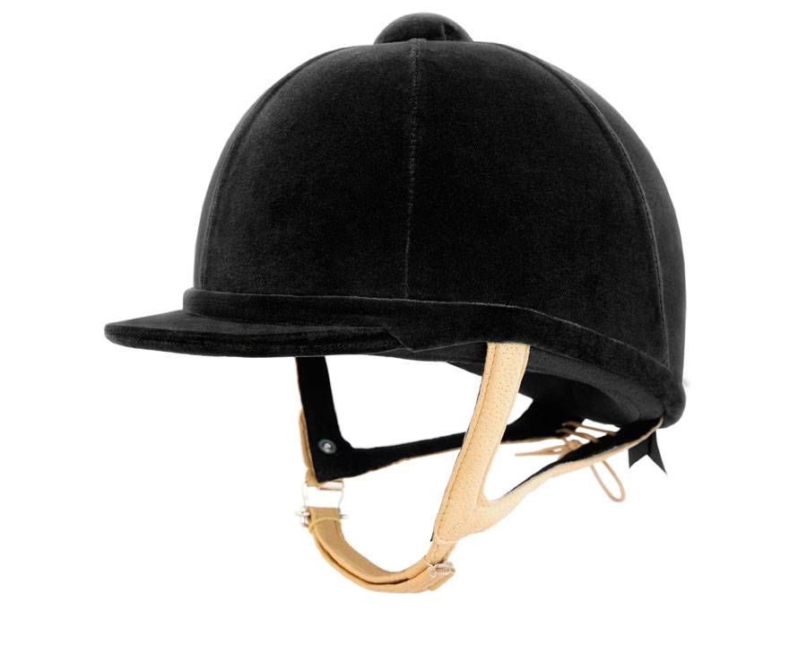 Charles Owen Showjumper XP Helmet - Flesh Harness