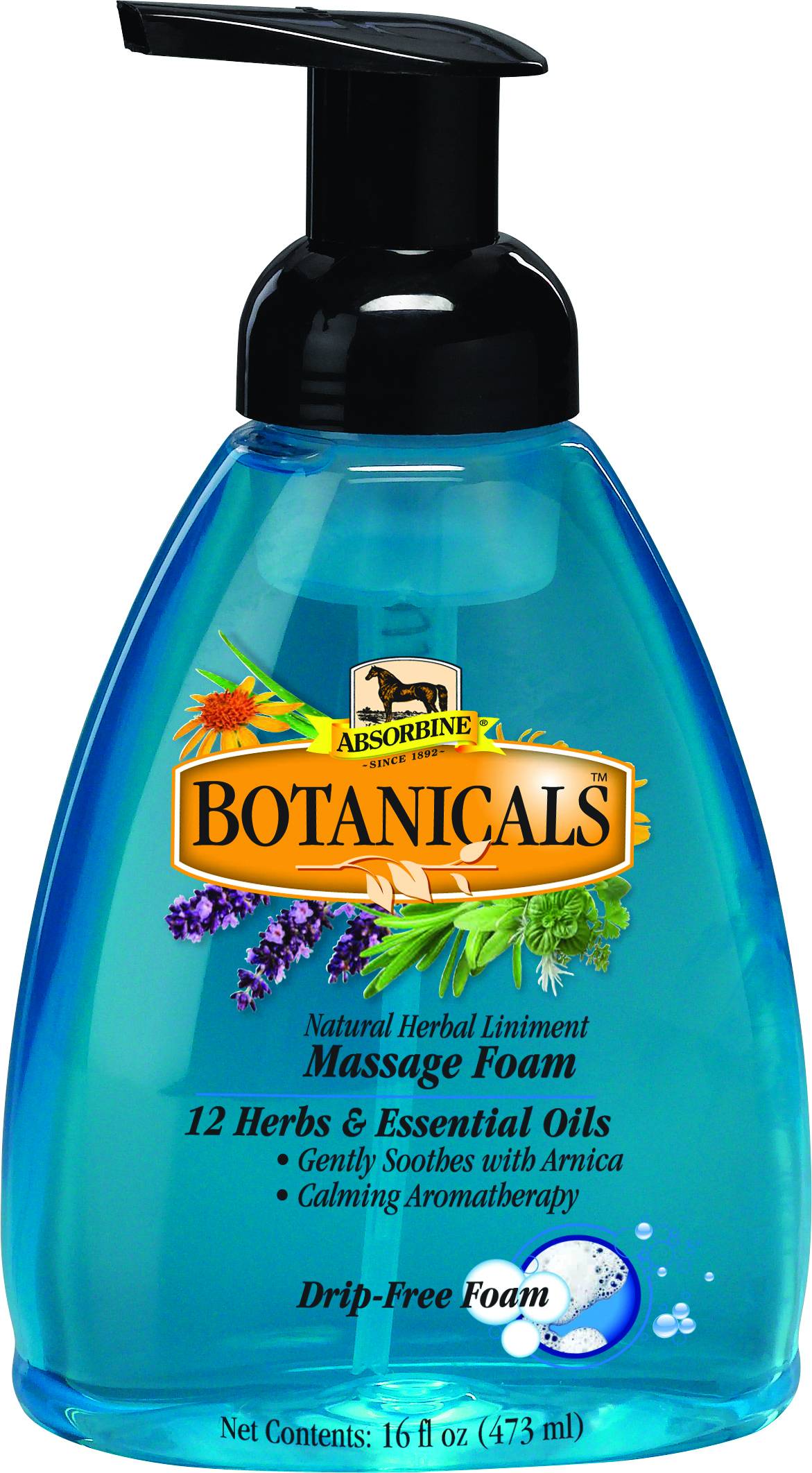 Absorbine Botanicals Massage Foam - 16 oz