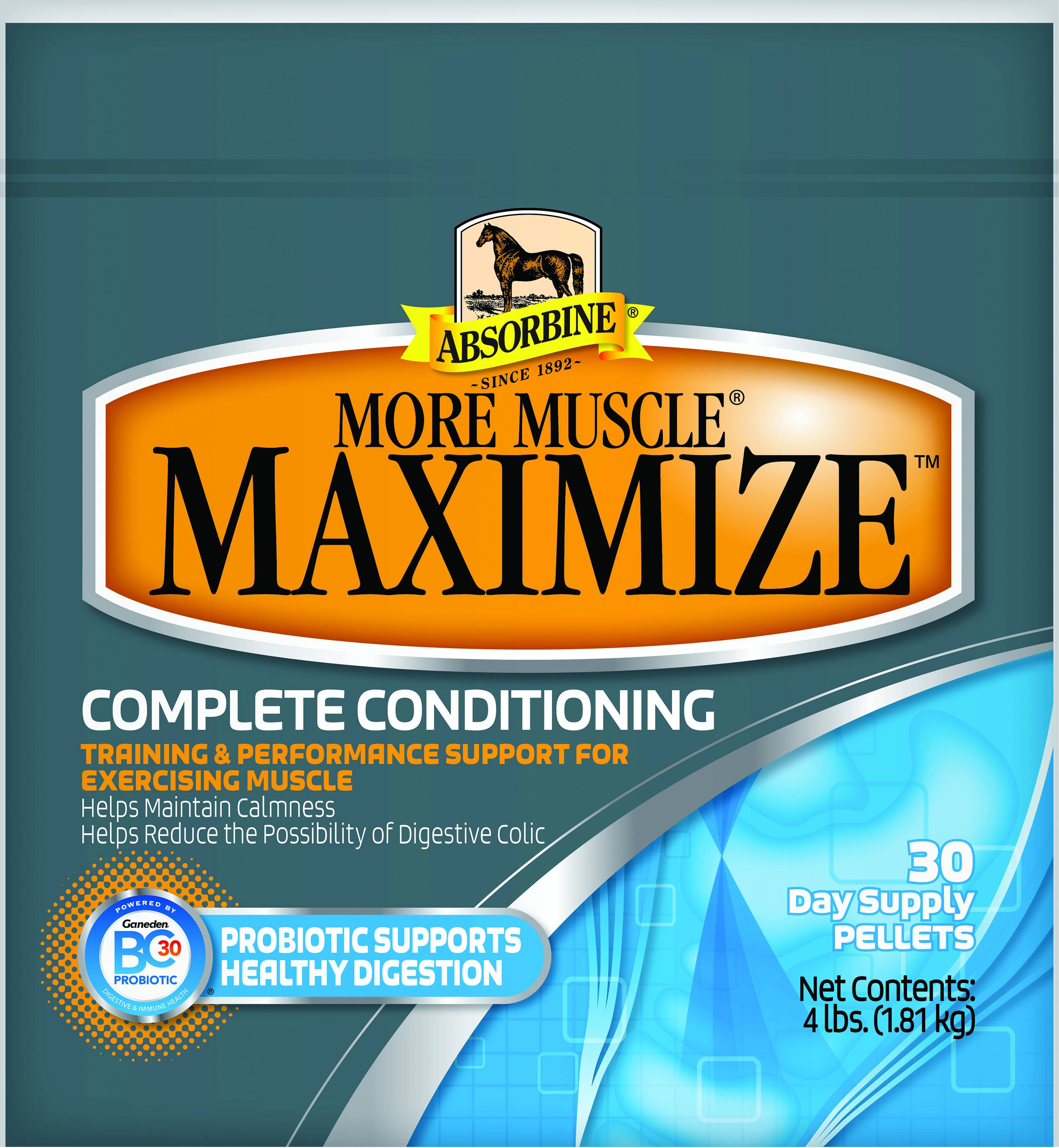 Absorbine More Muscle Maximize 4 lb4730 Day