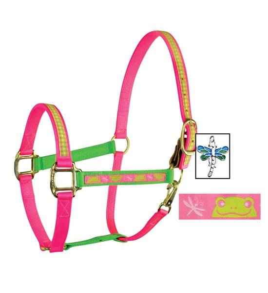 Perris Duo Color Ribbon Halter