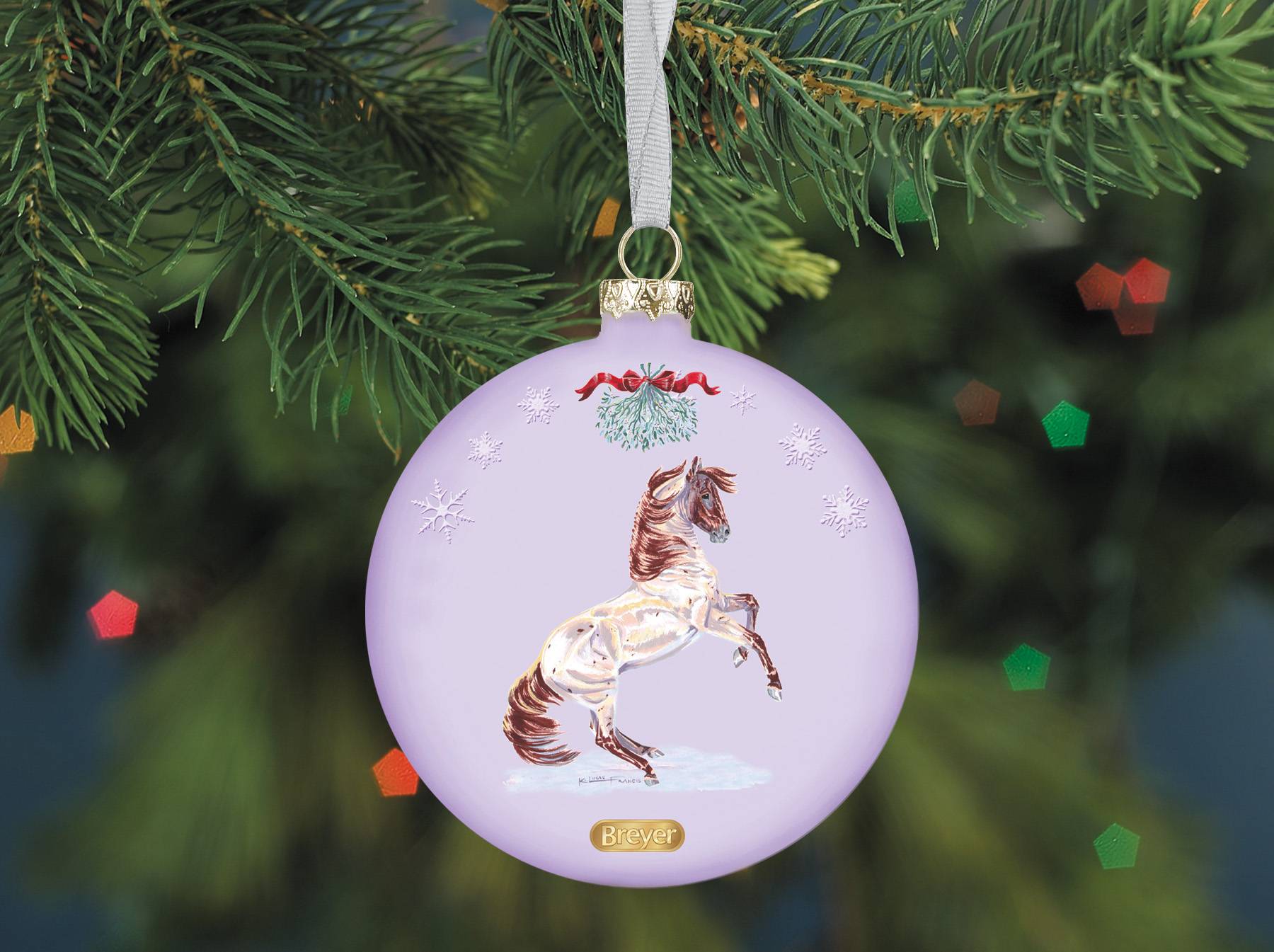 Breyer Mustangs Artist Signature Ornament