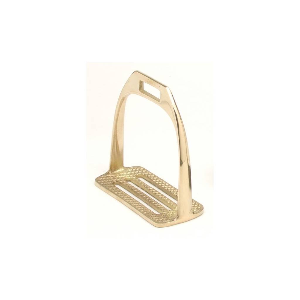 Australian Outrider Collection 4 Bar Brass Stirrup Irons