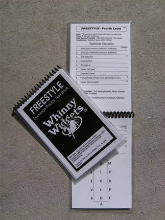 Whinny Widgets 2011 Freestyle Level Dressage Test Book