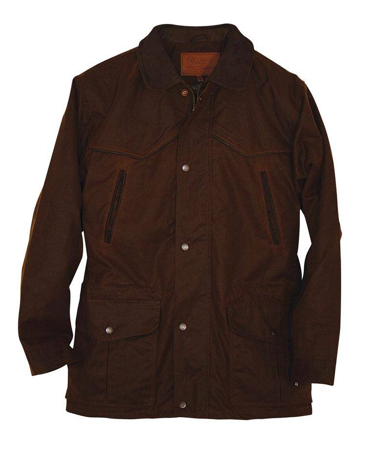 Outback Pathfinder Oilskin Jacket- Mens