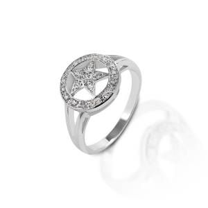 Kelly Herd Small Star Ring - Sterling Silver