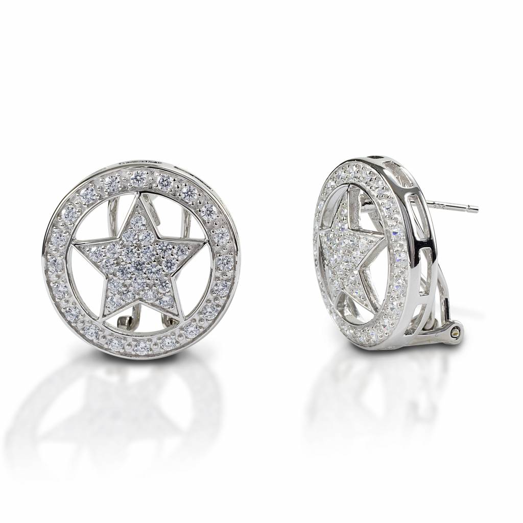 Kelly Herd Large Star Earrings