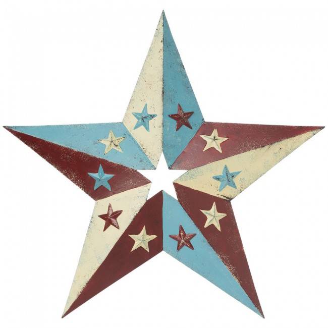 5-938349 Decorative Star Overlay - 18 sku 5-938349