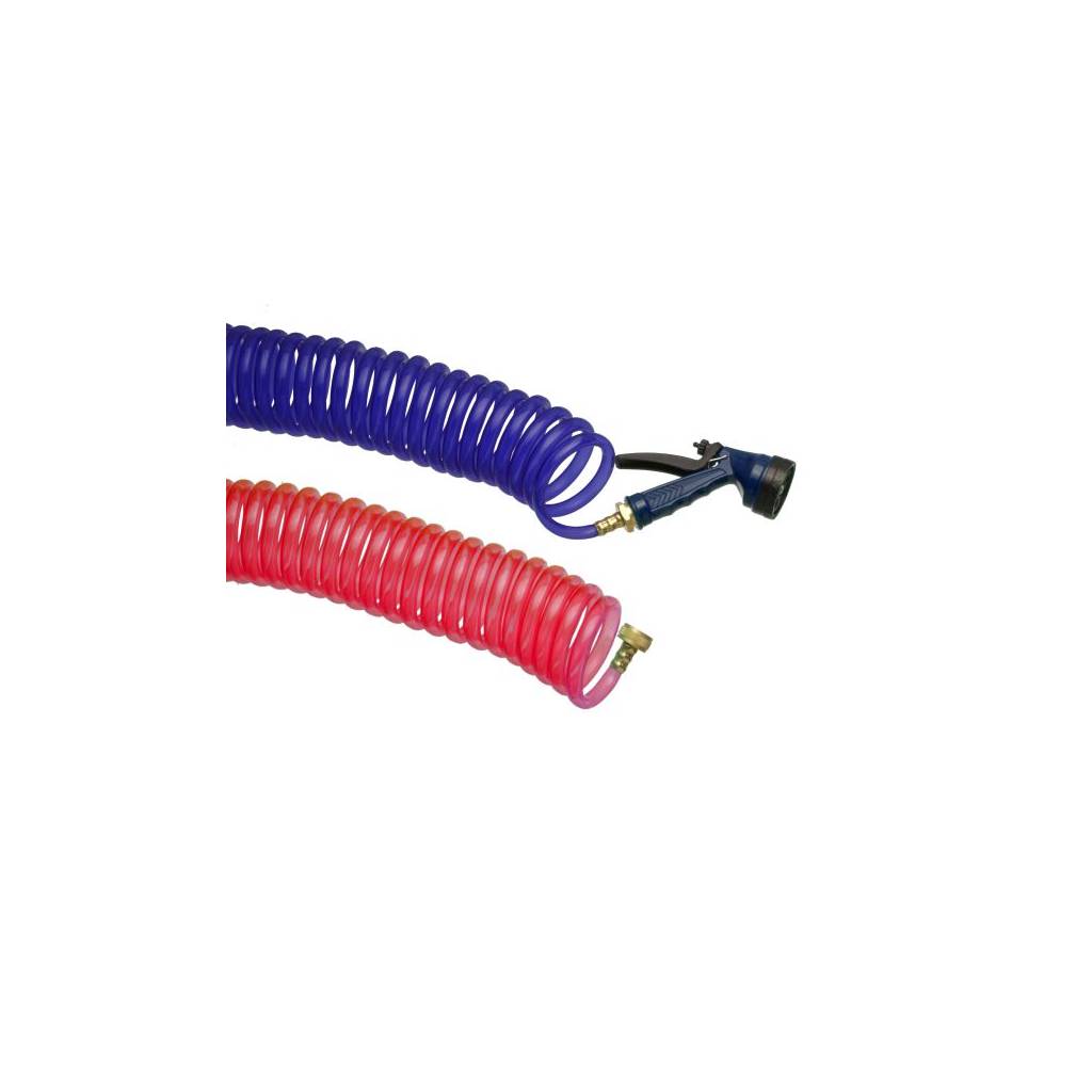 Tough-1 25' Coil Hose with Nozzle