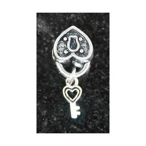 Joppa Heart with  Key Bead