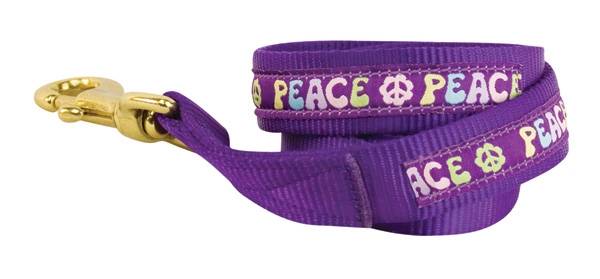 Perris Duo Color Ribbon Lead with Snap