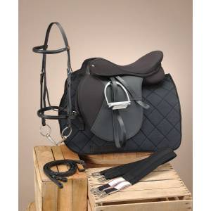 EquiRoyal Pro Am All Purpose Saddle Package Wide Tree