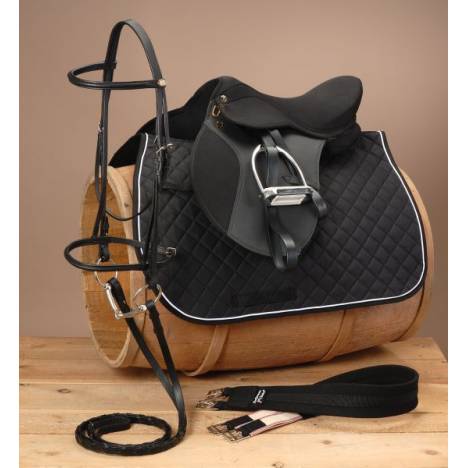 EquiRoyal Youth Pro Am All Purpose Saddle Package - Wide