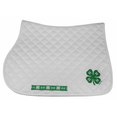 4H Premium All-Purpose Saddle Pad with Emboridery