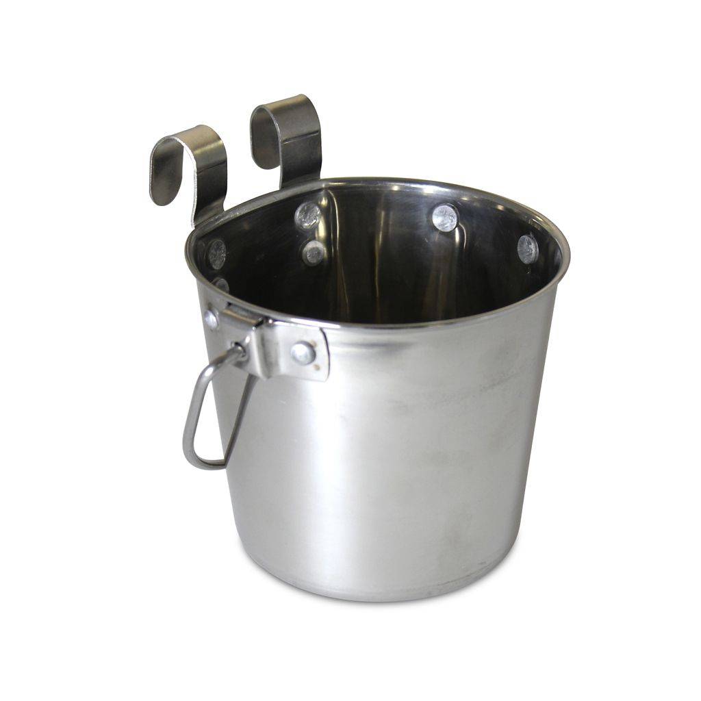 Flat-Sided Double Hook-On Pail