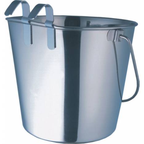 Indipets Heavy Duty Flat-Sided Hook-On Pail