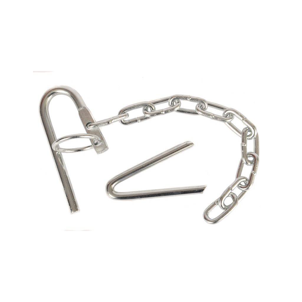 Heavy Duty Deluxe Gate Latch with Chain