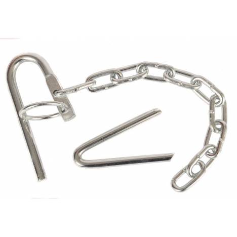 Heavy Duty Deluxe Gate Latch with Chain