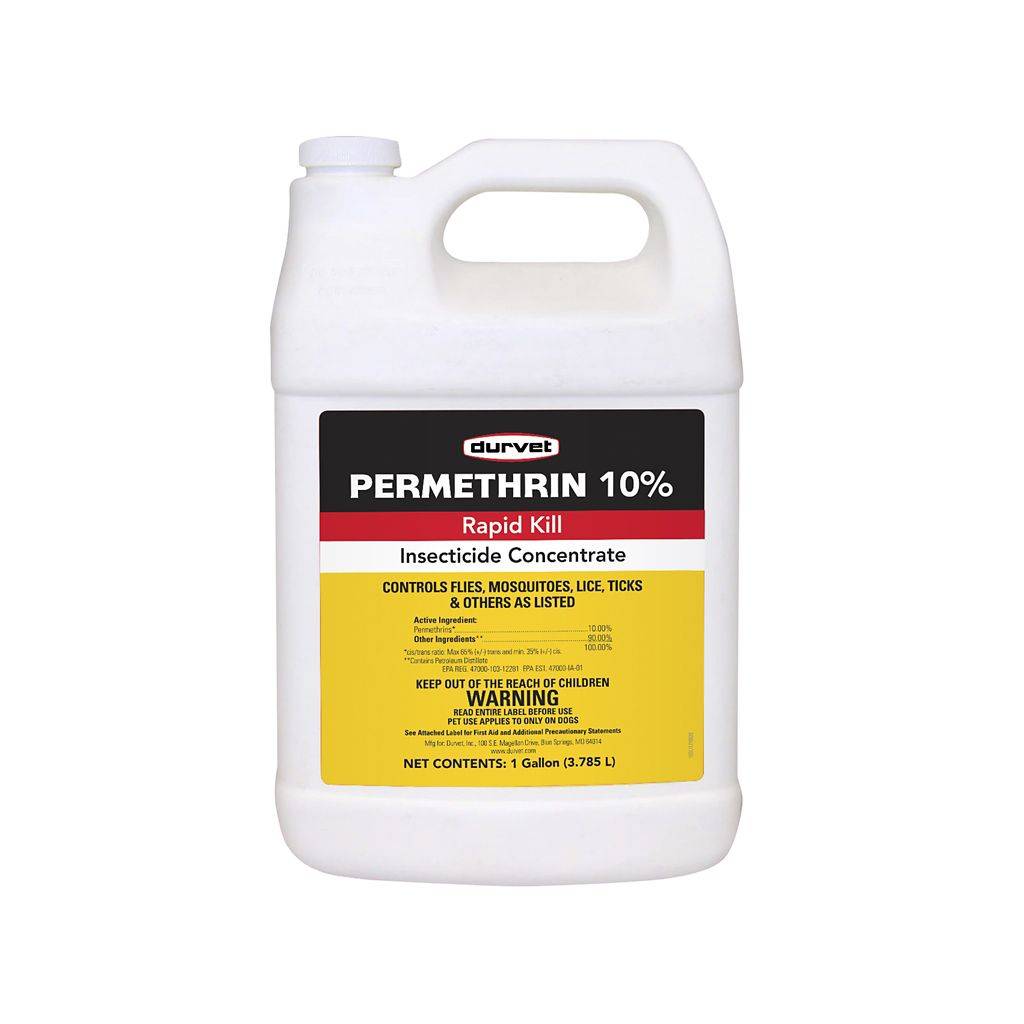 Durvet Permethrin 10% Ec Gl Livestock Insecticide