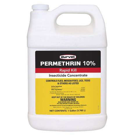 Durvet Permethrin 10% Ec Gl Livestock Insecticide