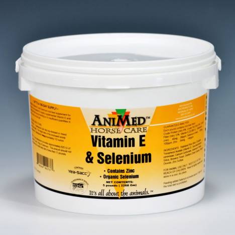 AniMed Vitamin E & Selenium Supplement For Horses