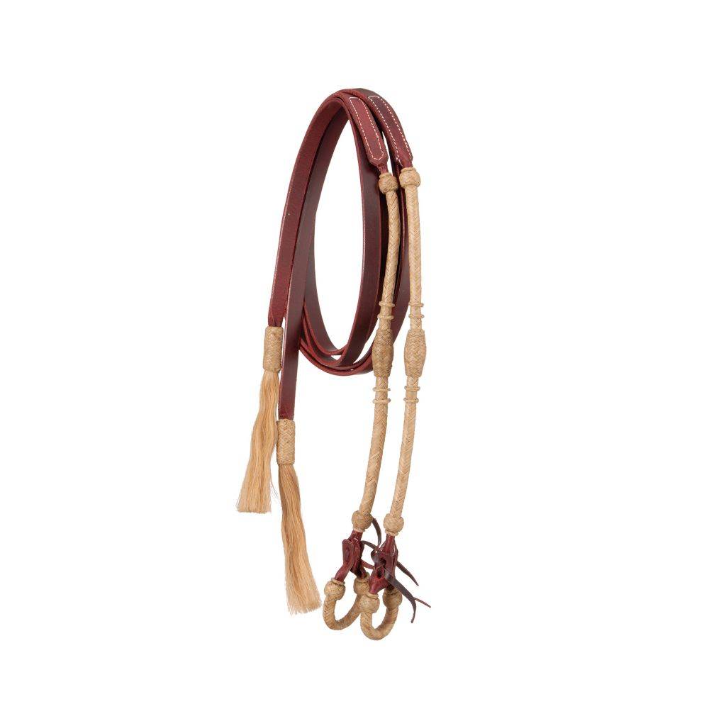 Royal King Heavy Rolled Rawhide Split Reins