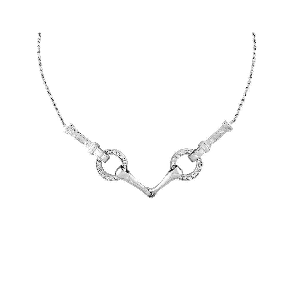 Kelly Herd Snaffle Bit Necklace