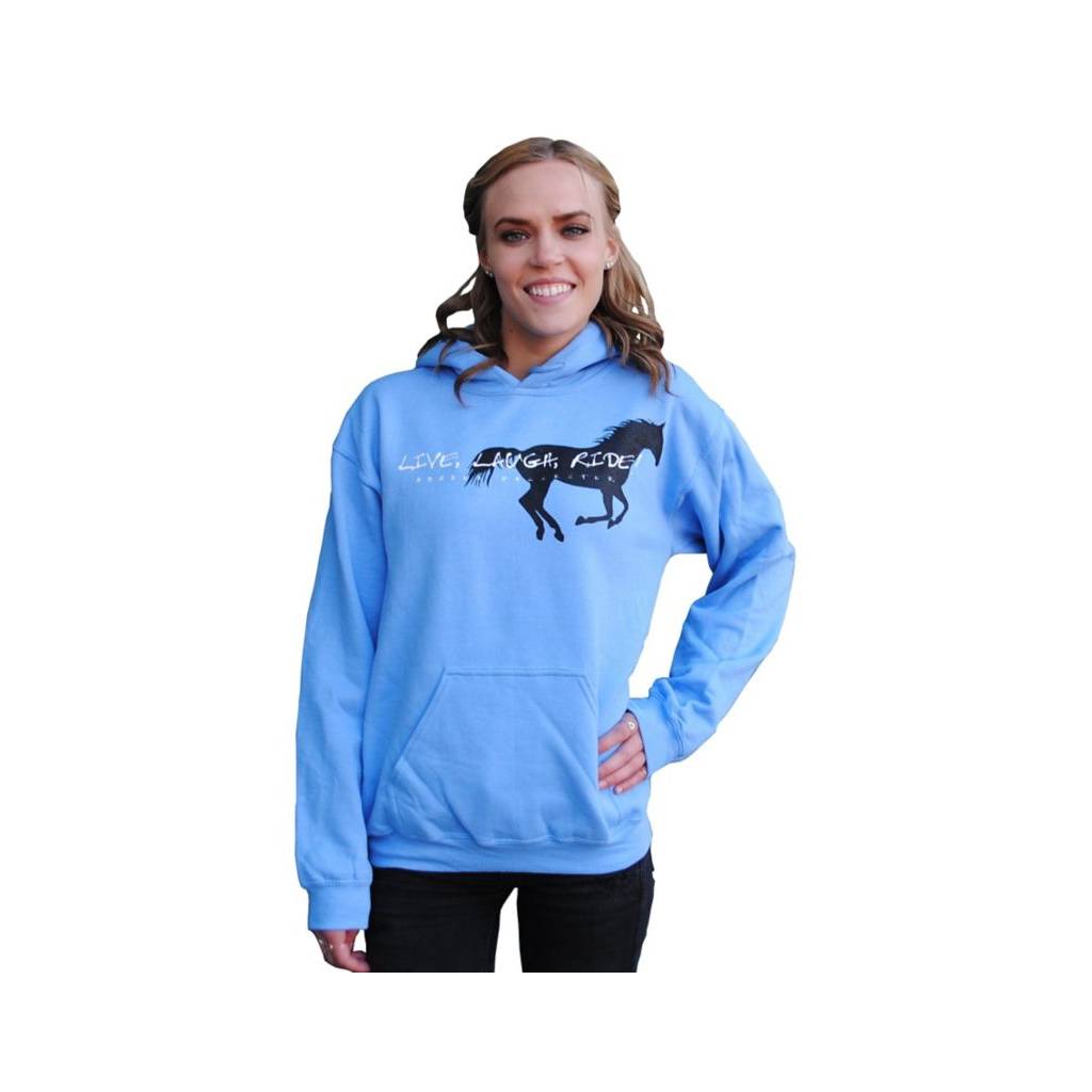 Live Laugh Ride Horses Unlimited Hoodie