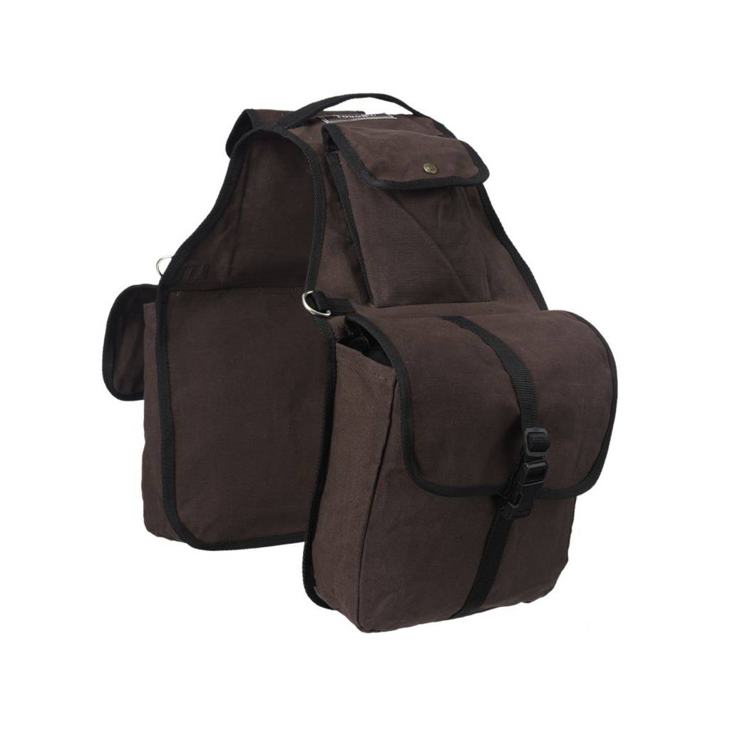 Tough1 Canvas Saddle Bag