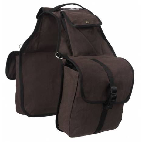 Tough1 Canvas Saddle Bag