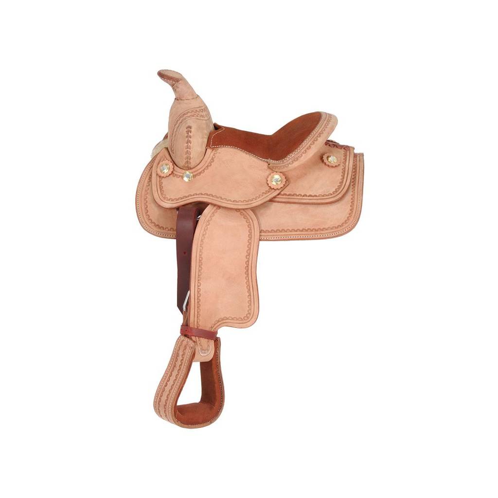 King Series Miniature Western Deluxe Saddle