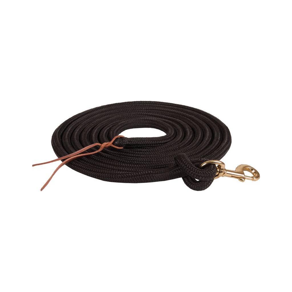 Mustang Tight Braided Lead Rope with Brass Plated Snap