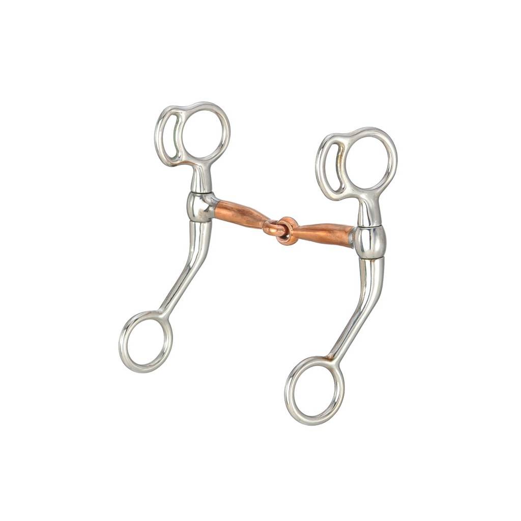 Kelly Silver Star Mini Copper Snaffle Bit